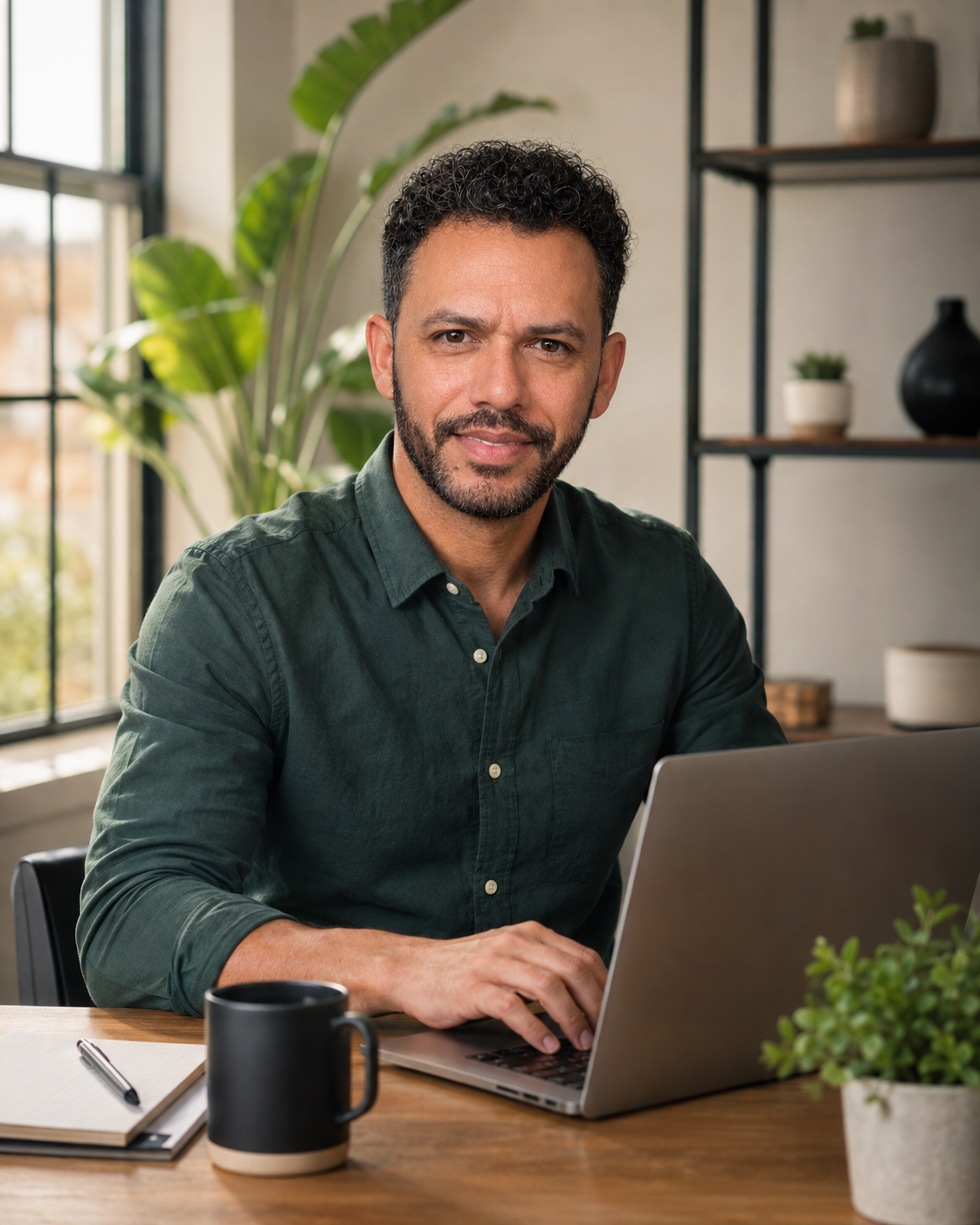 Retrato de Edmilson Santos, Eddy, responsable de STRATEDDY