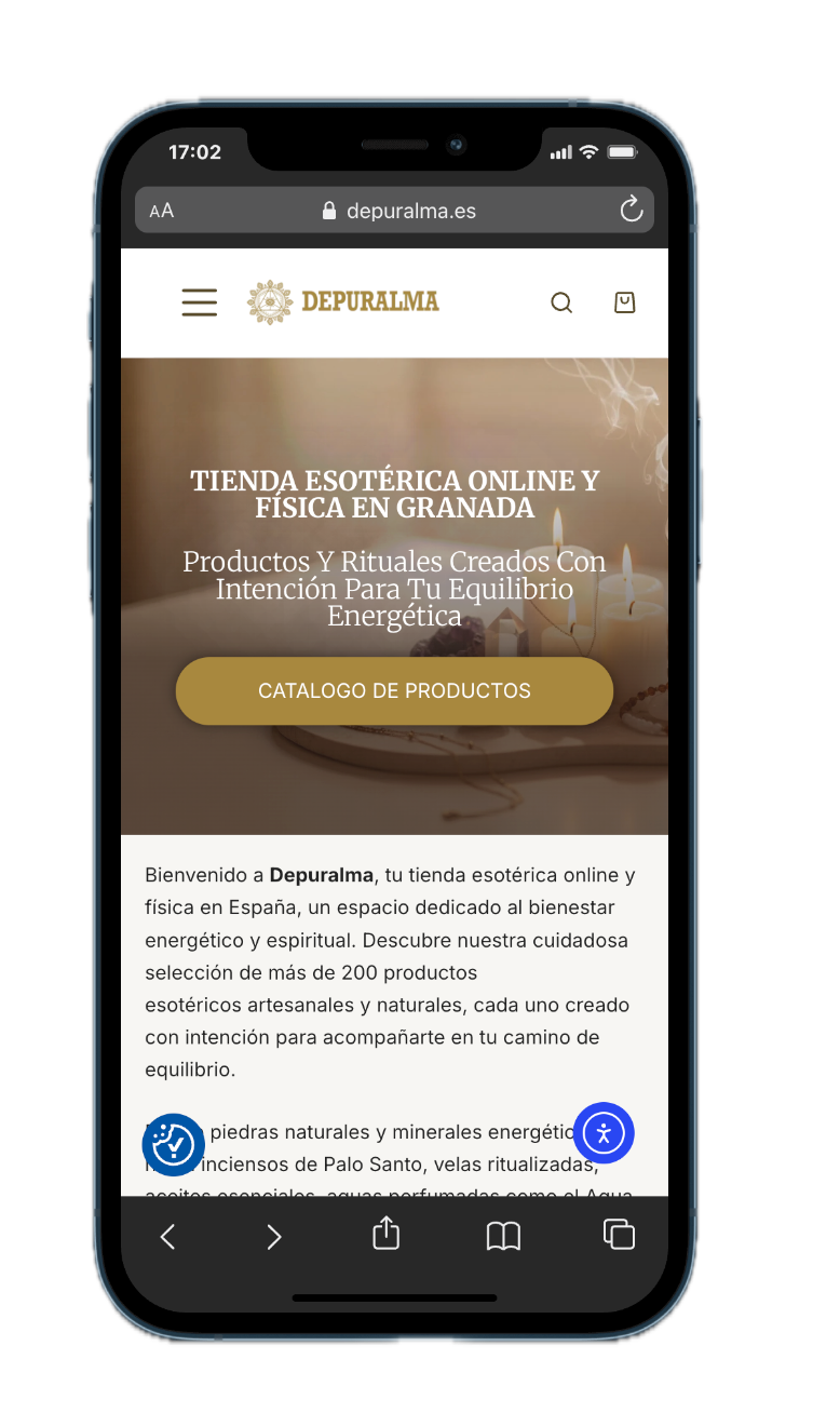 Depuralma en móvil