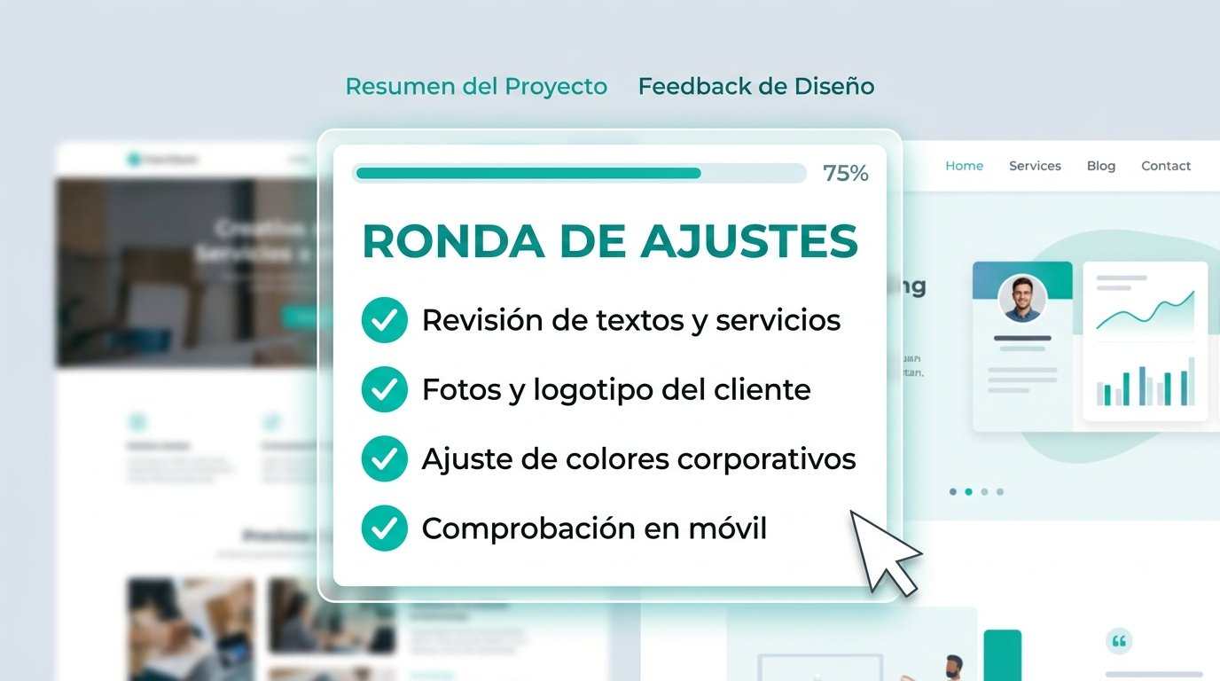 Revisión y ronda de ajustes menores incluida